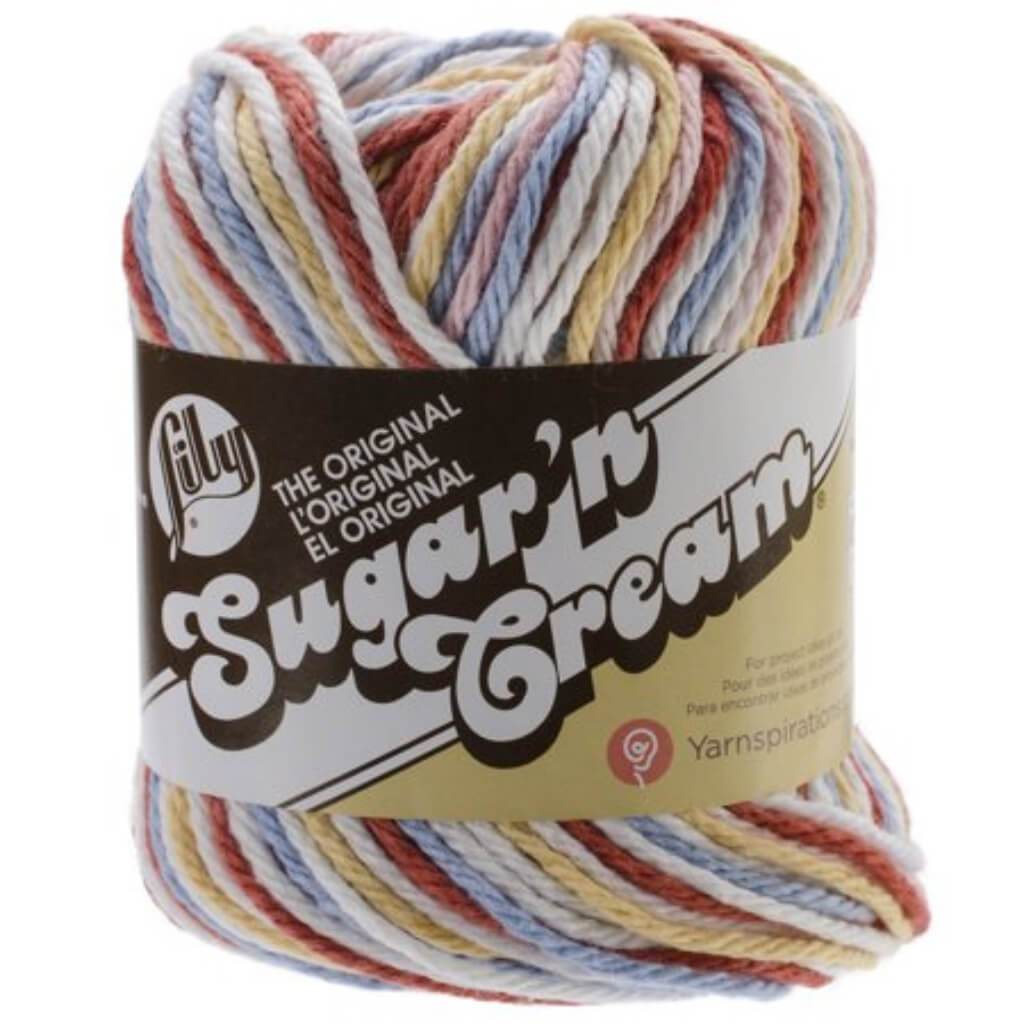 Lily Sugar'n Cream Yarn - Ombres Calico