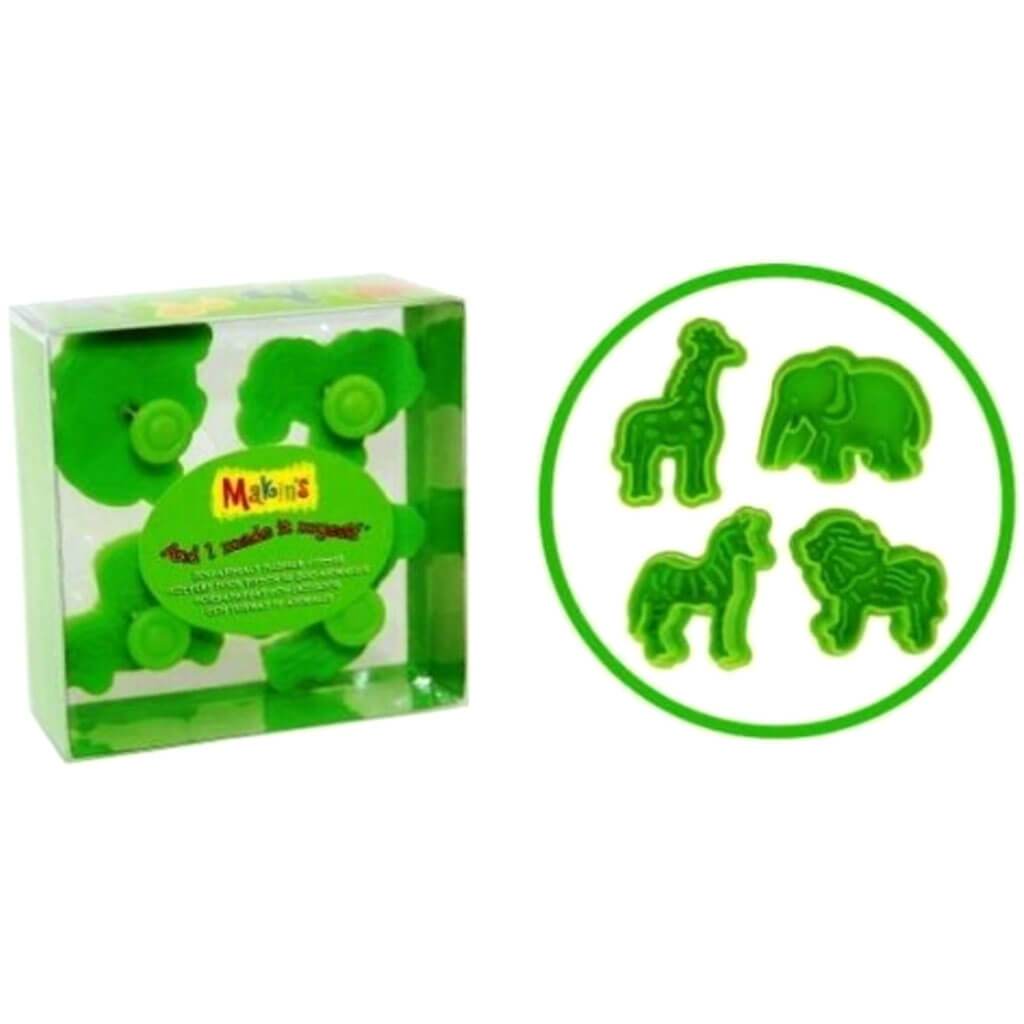 Clay Plunger Cutter Set Zoo Animals