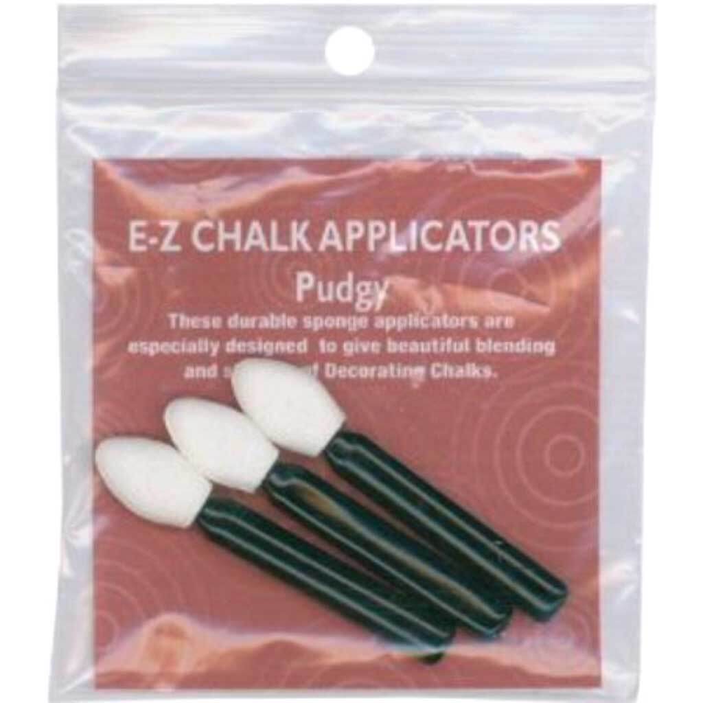 E-Z Chalk Applicators Pudgy 3pc