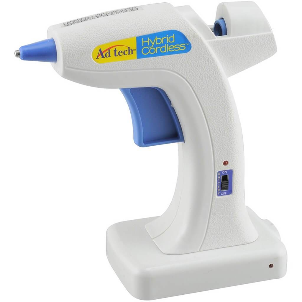 Multi-Temp Hybrid Cordless Glue Gun White