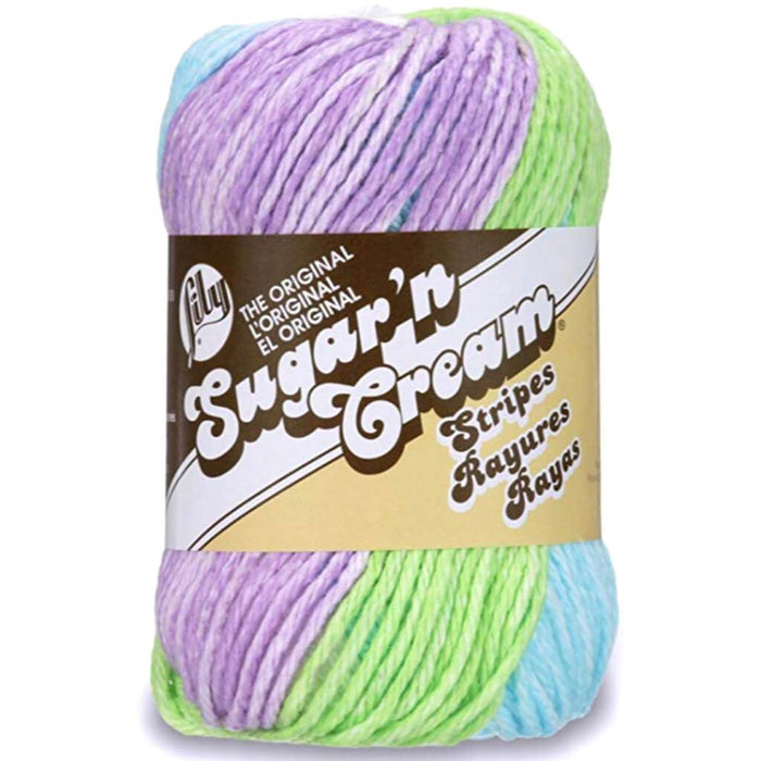 Lily Sugar'n Cream Yarn - Stripes