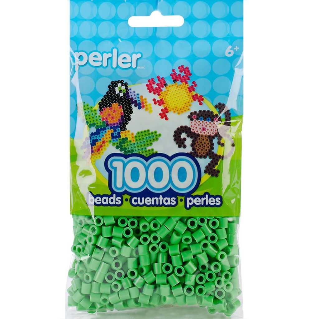 Perler Beads Bright Green 1000pc