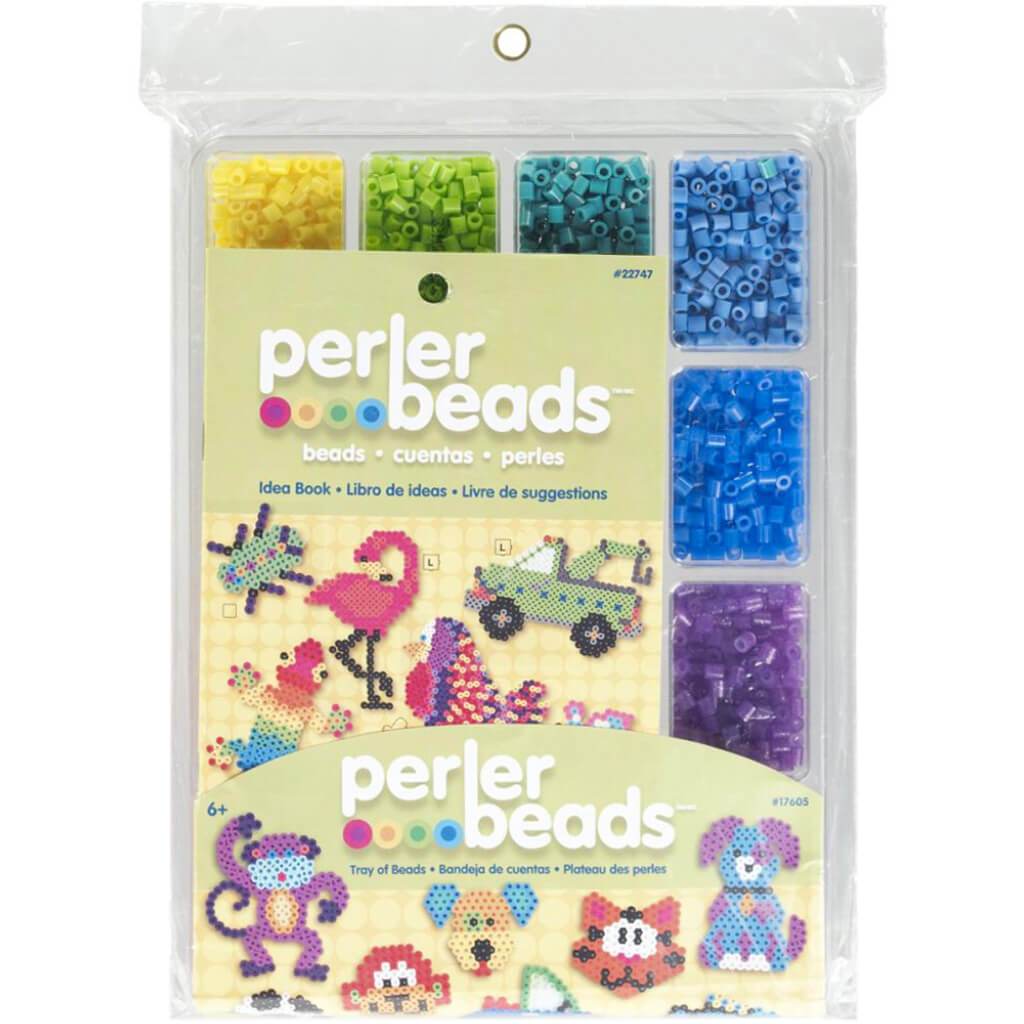 Perler Fused Bead Tray with Idea Book 4000pc