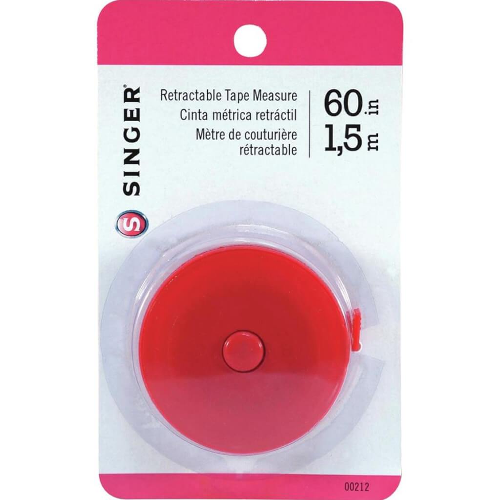 Singer Retractable Tape Measure 60in