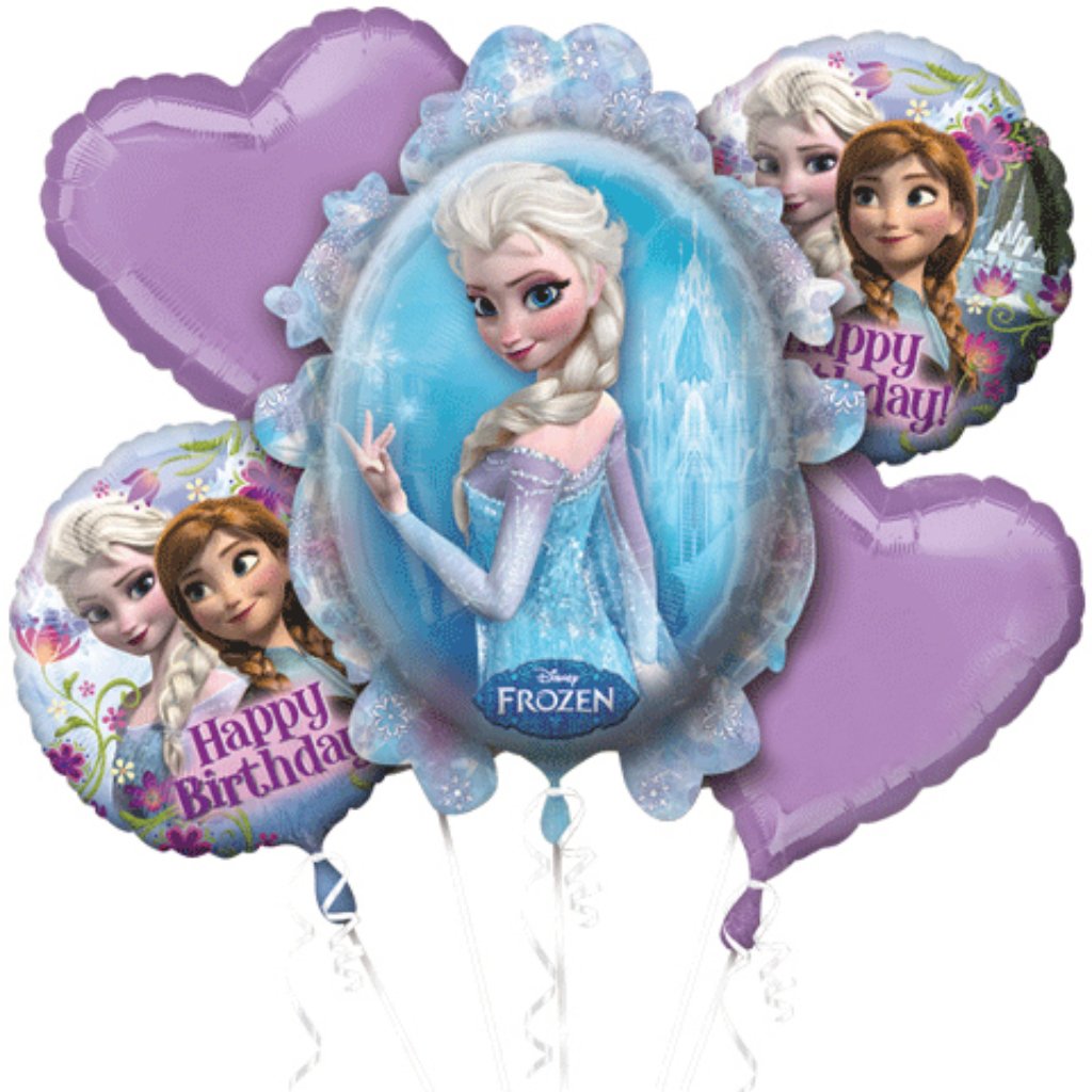 Disney Frozen Bouquet Of Balloons 5Pcs 