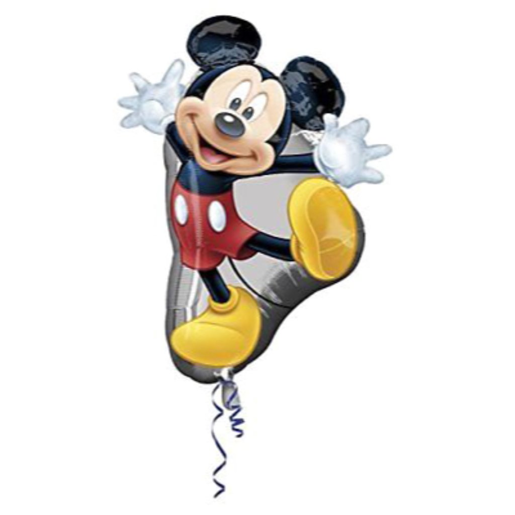 Mickey Super Shape Foil Balloon, 31in