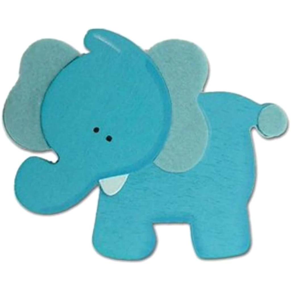 Wood Felt Elephant Shapes