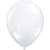 Latex Balloon Star Around Clear 11in 