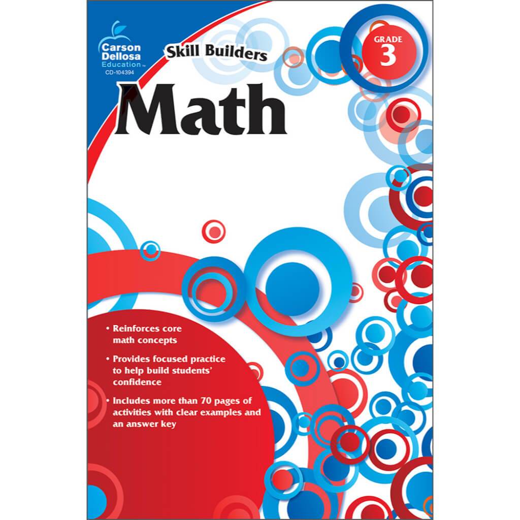 Skill Builders Math Workbook Grade 3 