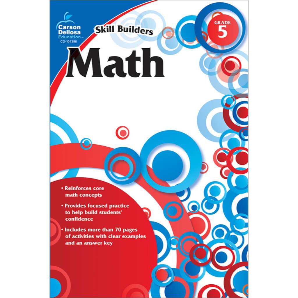 Skill Builders Math Workbook Grade 5 