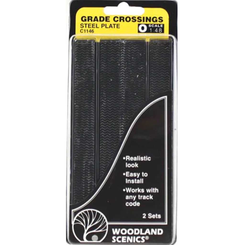 Steel Grade Crossing O Scale 