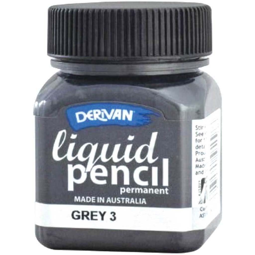 Liquid Pencil Derivan Permanent Gray 3 50Ml