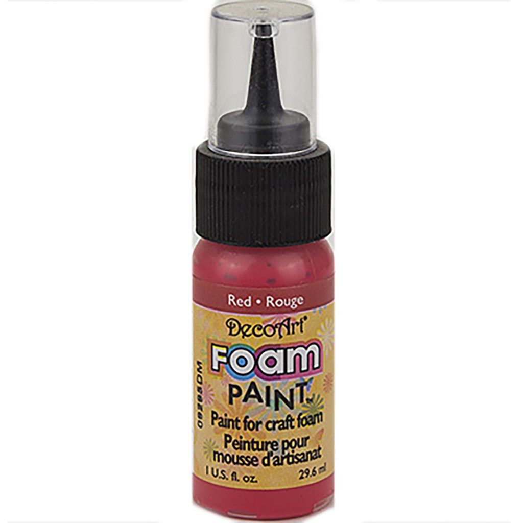 Foam Paint 1oz Red