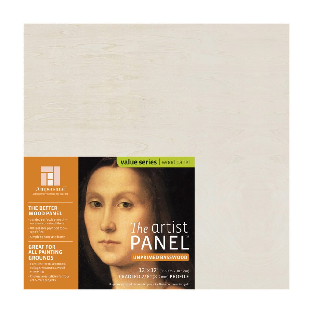 Artist Panels Unprimed Basswood