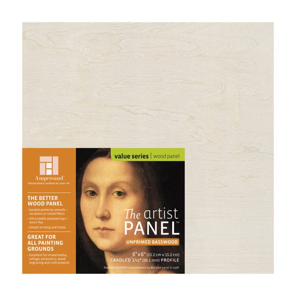 Artist Panels Unprimed Basswood