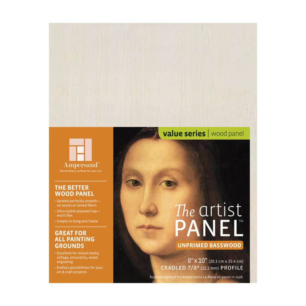 Artist Panels Unprimed Basswood