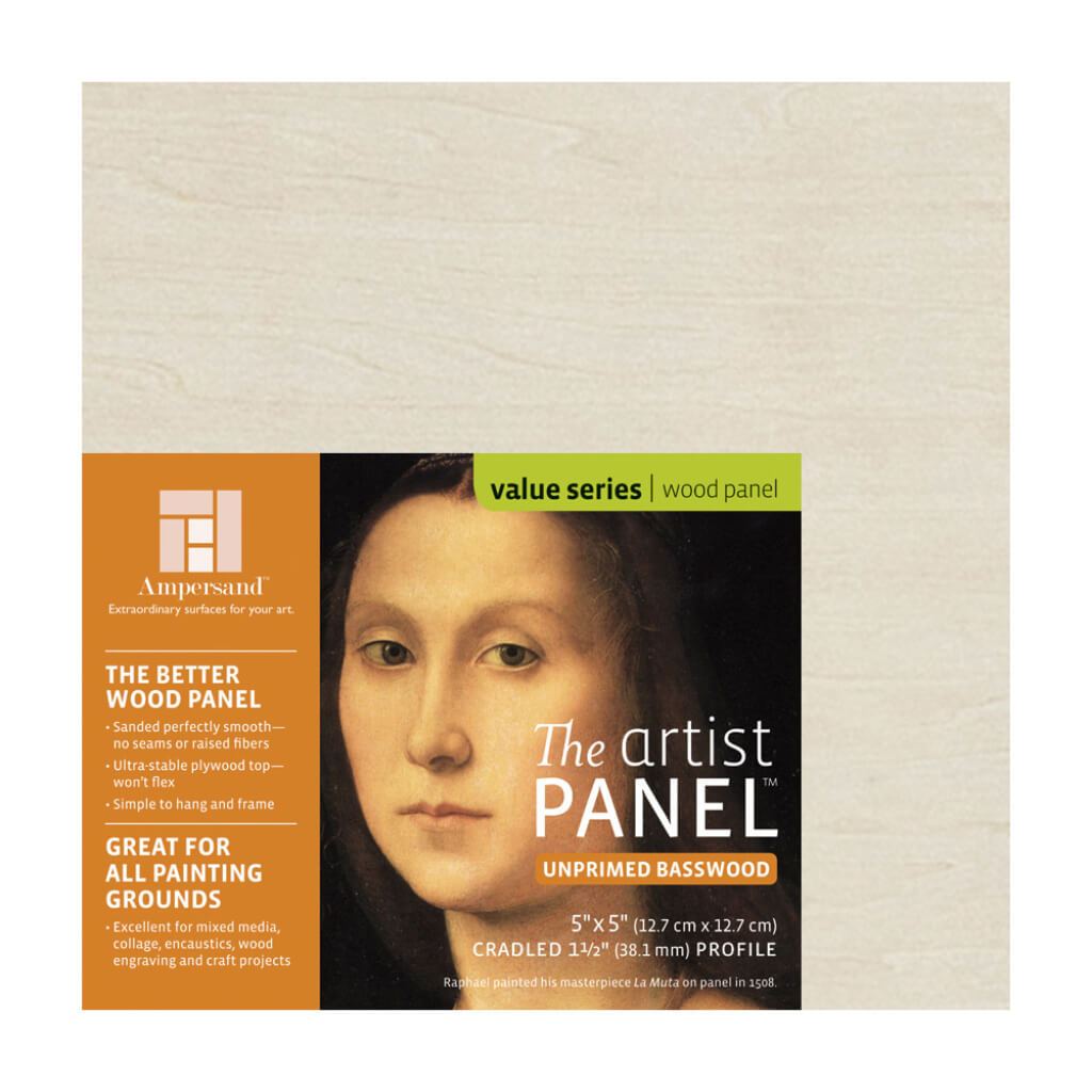 Artist Panels Unprimed Basswood