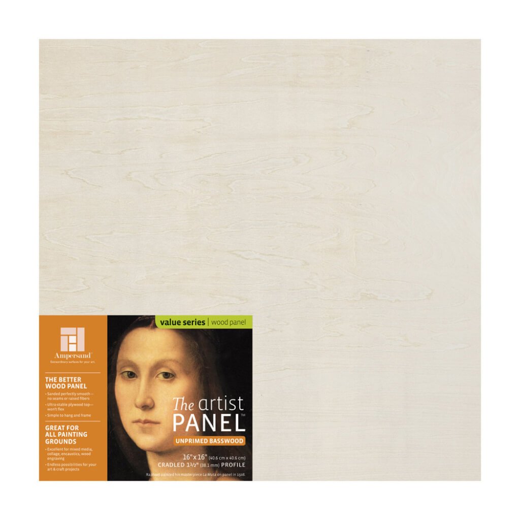 Artist Panels Unprimed Basswood