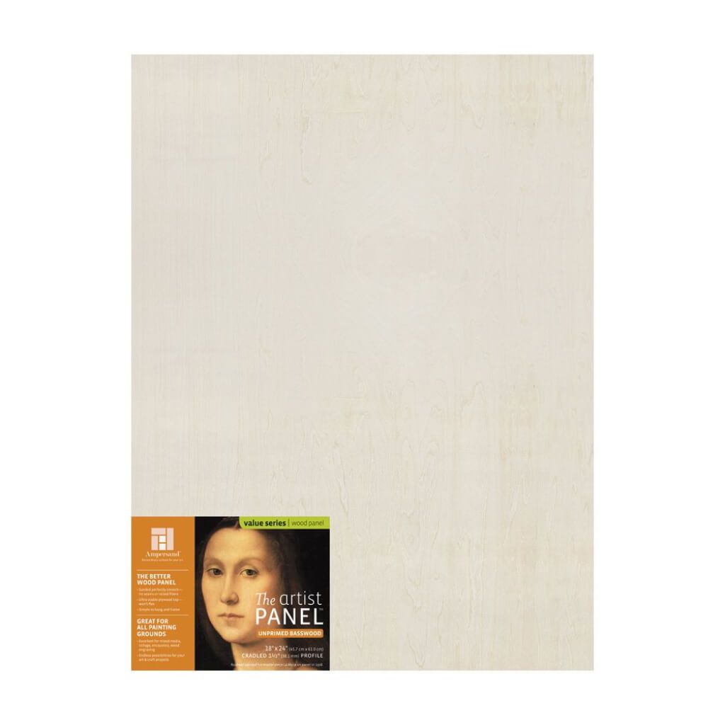 Artist Panels Unprimed Basswood