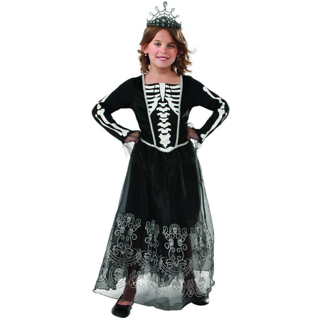 Skeleton Princess Child Costume