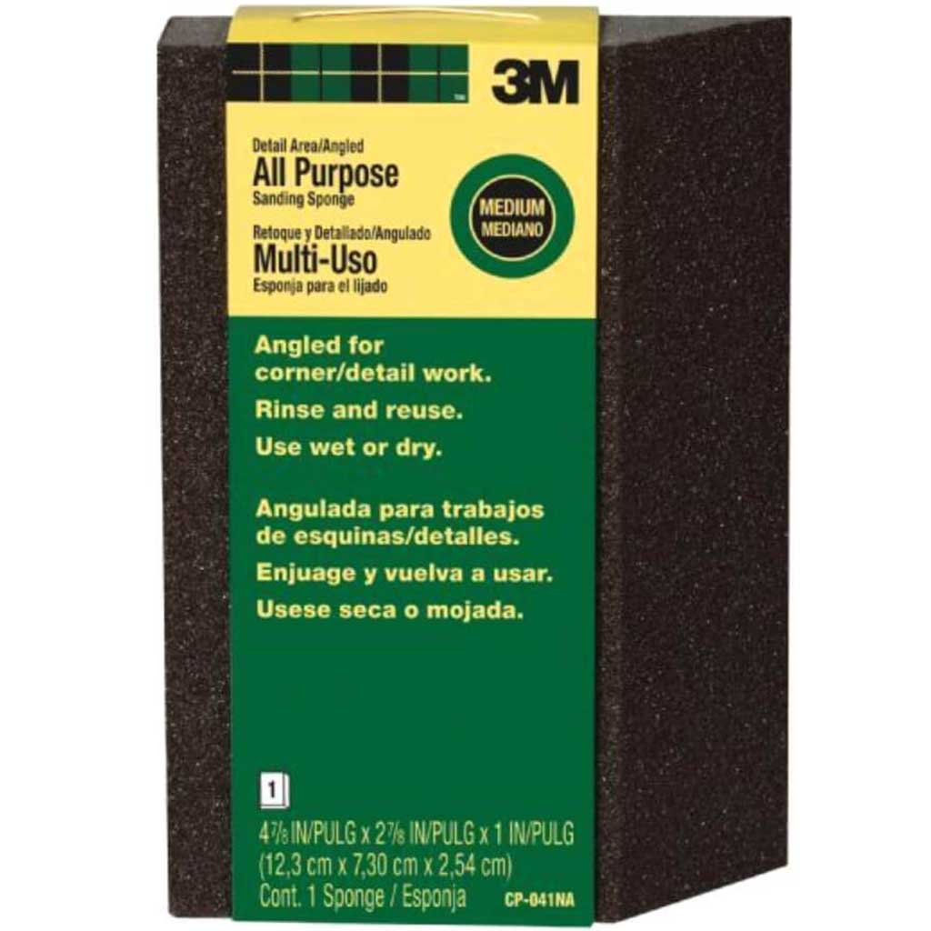 Angled Medium Grit Sanding Sponge 