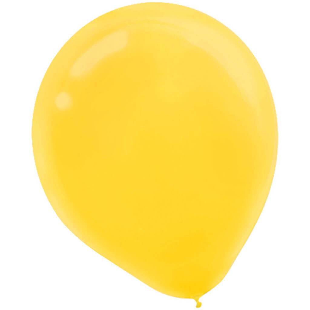 Standard Latex Balloon 12in Yellow