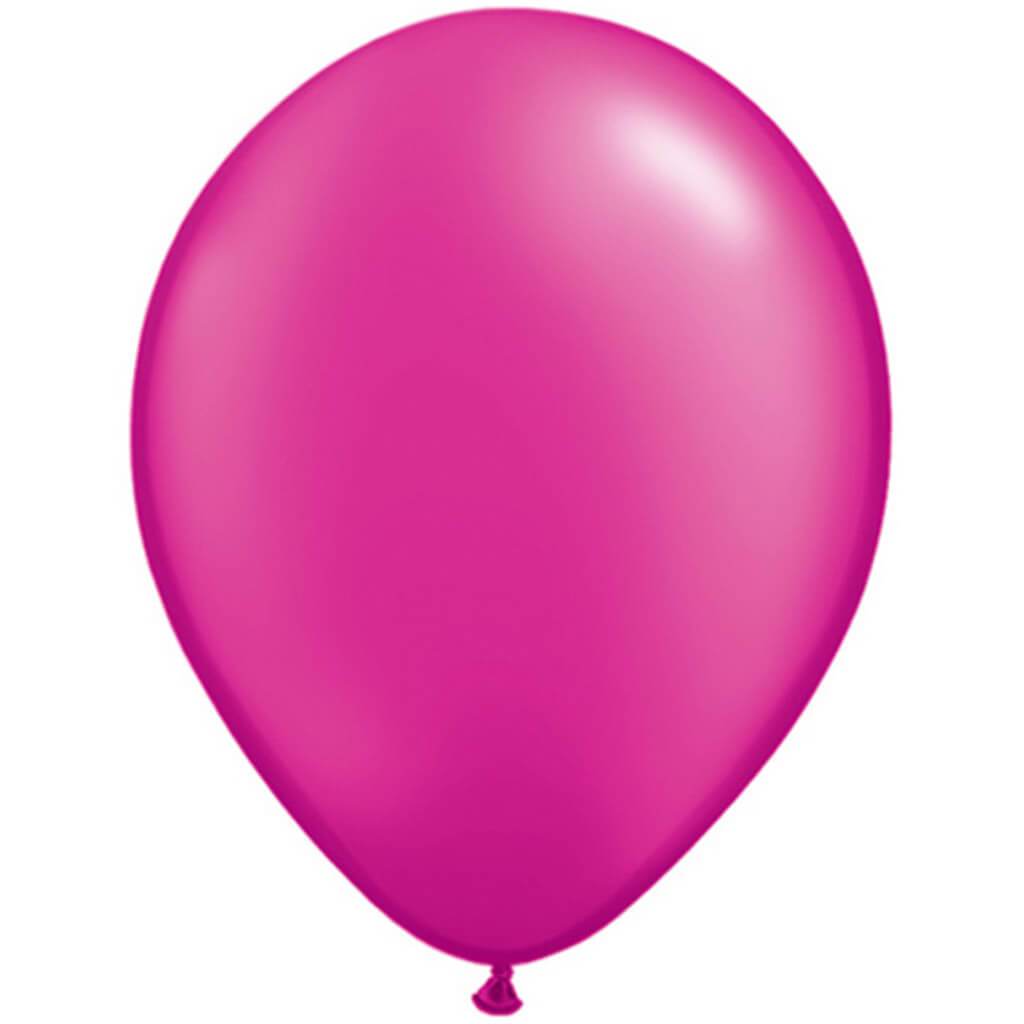 Standard Latex Balloon 12in Pink