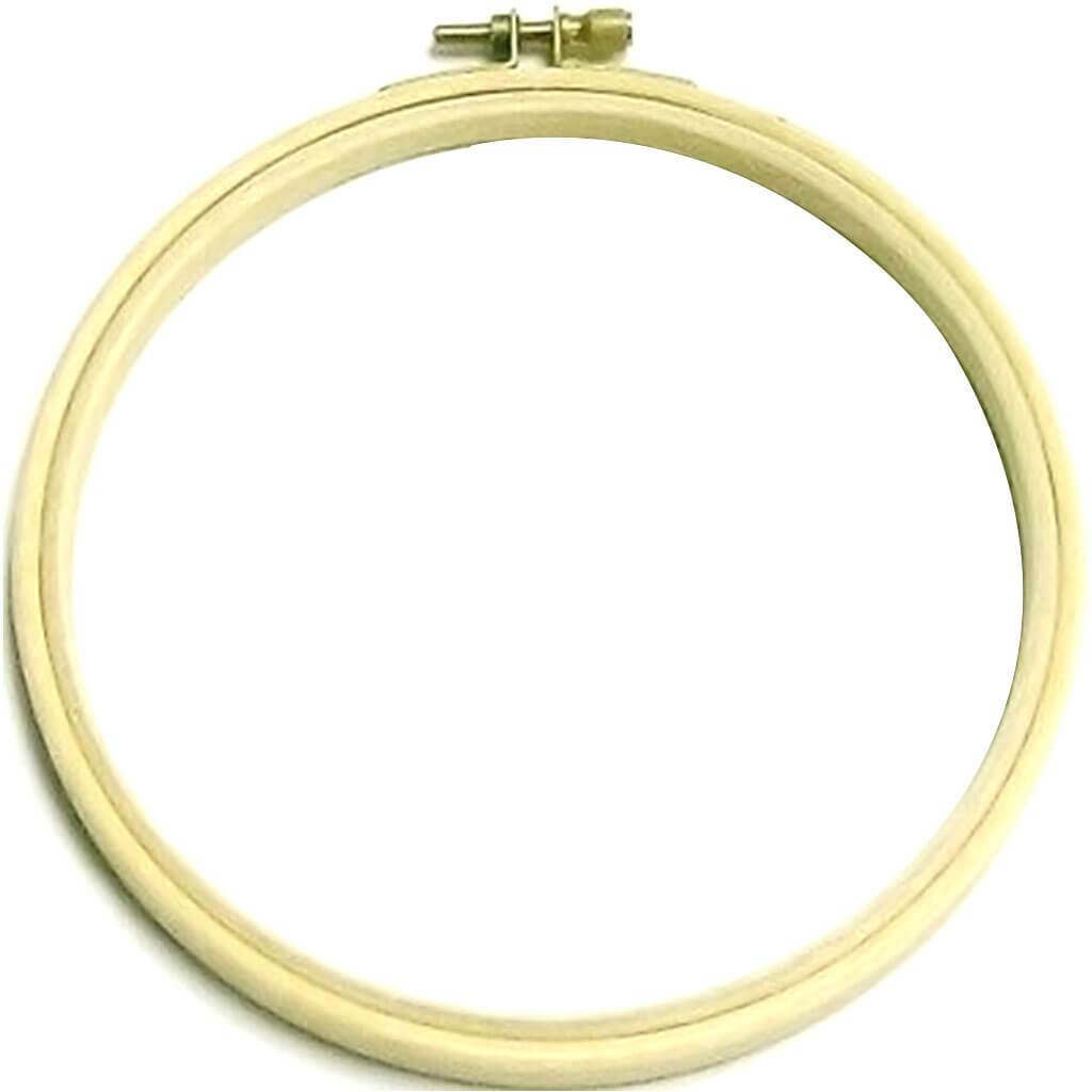 Frank A. Edmunds Wood Embroidery Hoop with Round Edges 3in