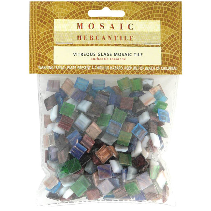 Vitreous Glass Mosaic Tiles Metallic