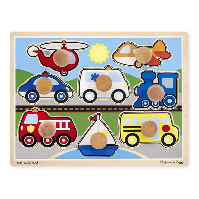 Puzzle Knob Vehicles Jumbo 