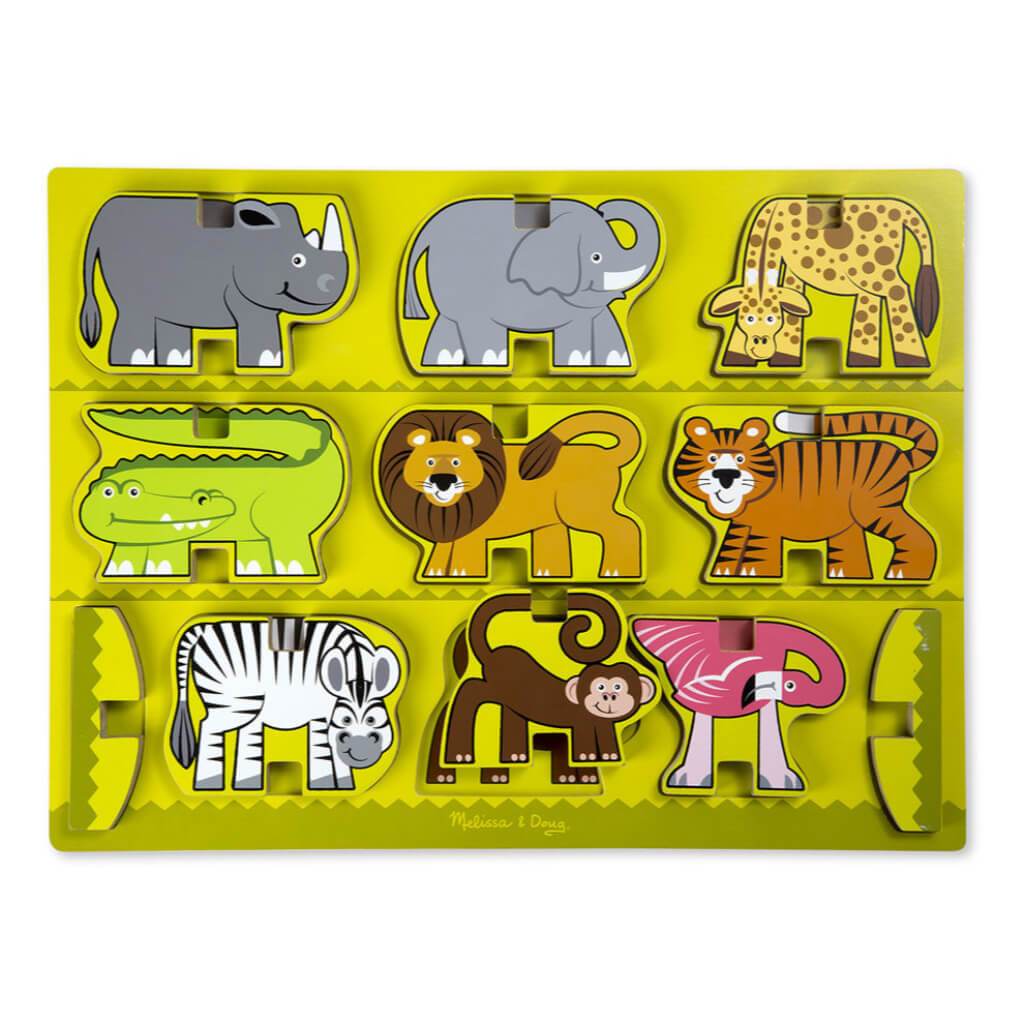 Puzzle Chunky Zoo Animals 