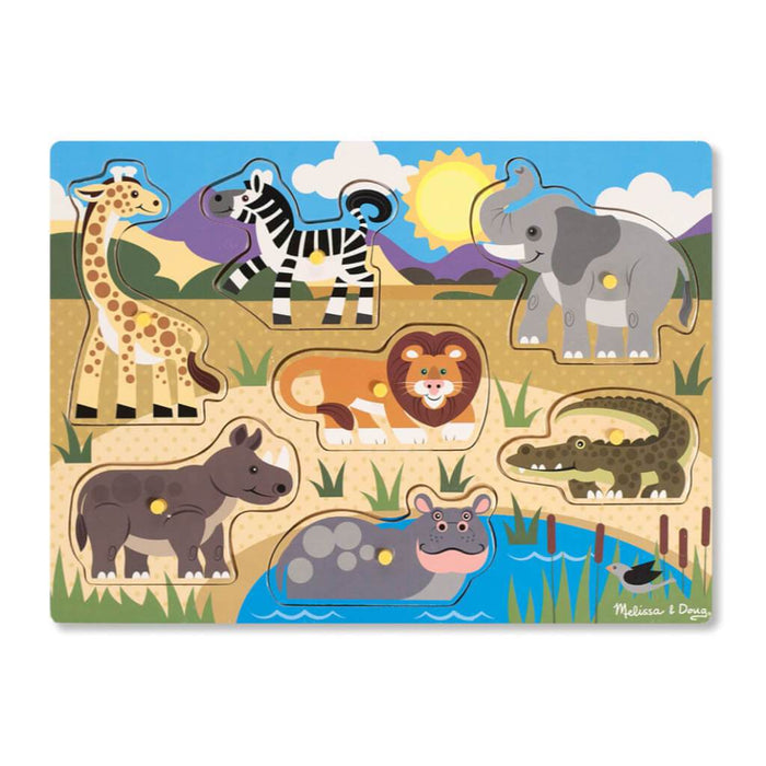 Puzzle Peg Safari 