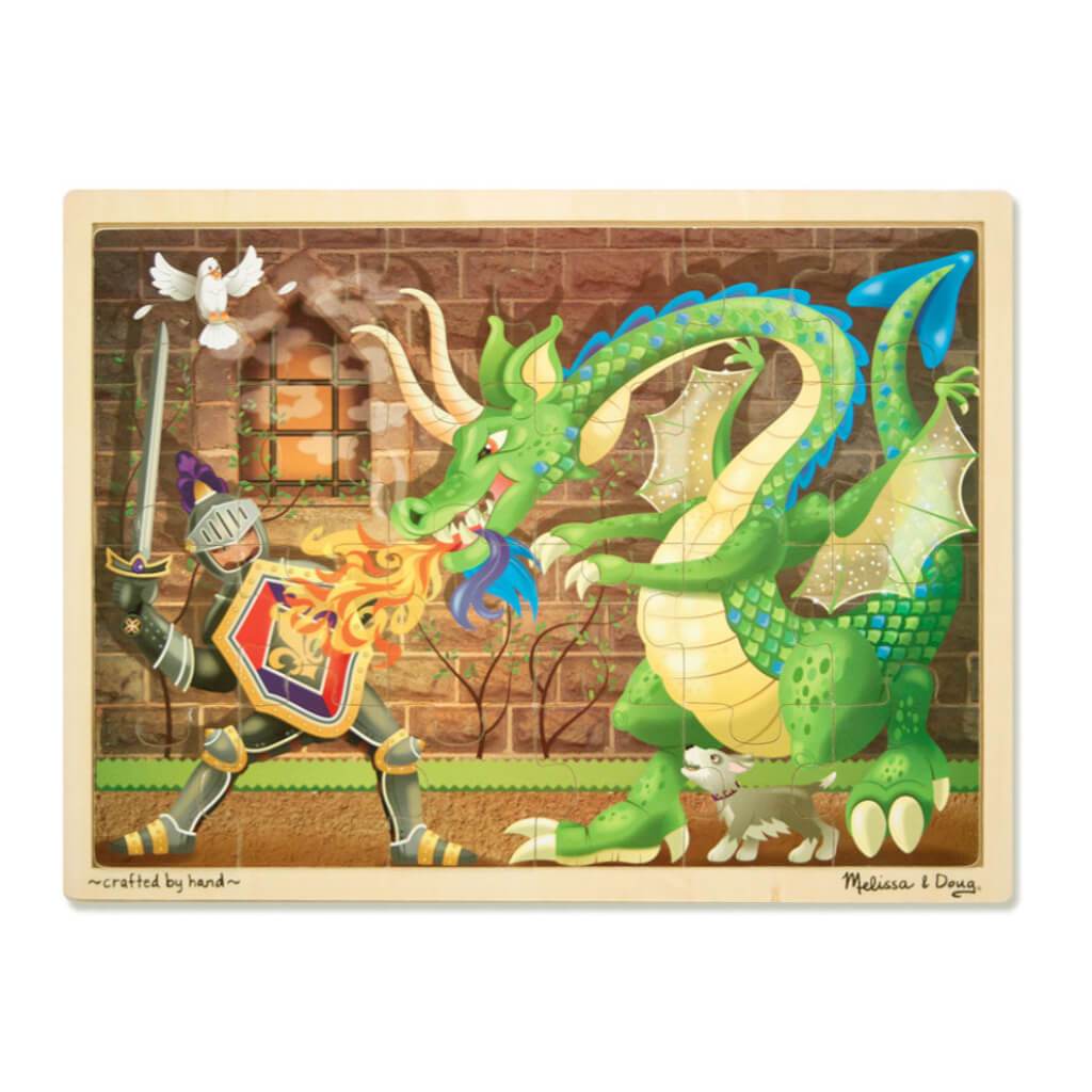 Puzzle Jigsaw Knightvsdragon 