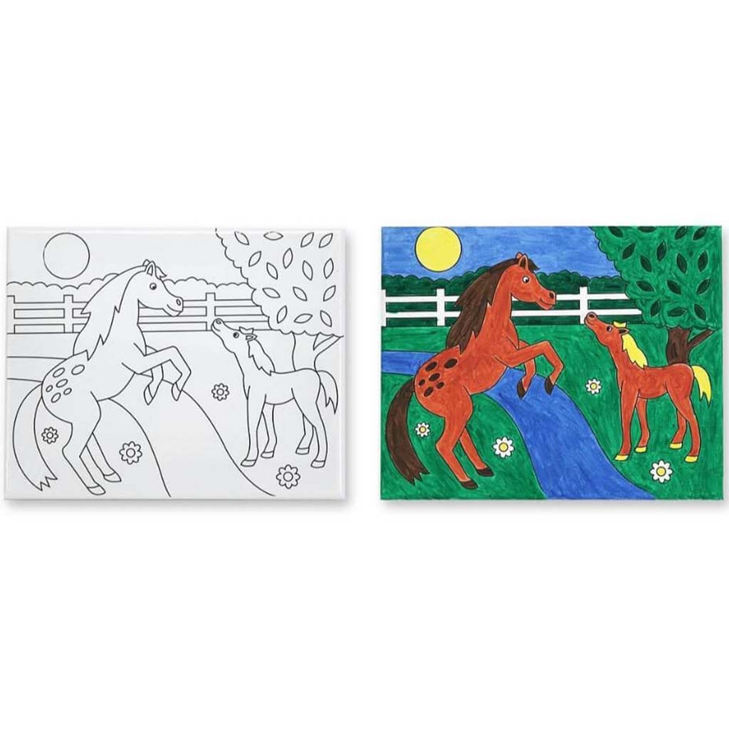 CANVAS CREATIONS - HORSES 