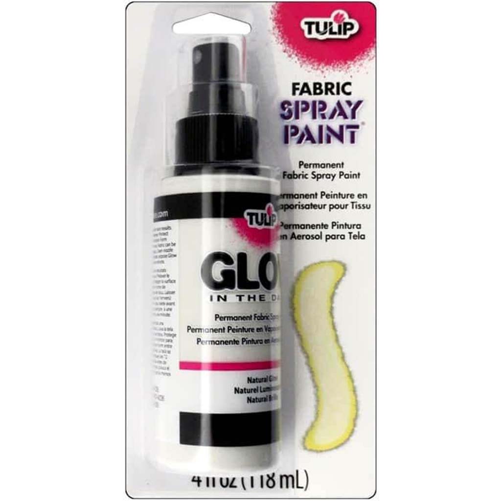 Tulip Fabric Spray Paint Glow In The Dark 4oz