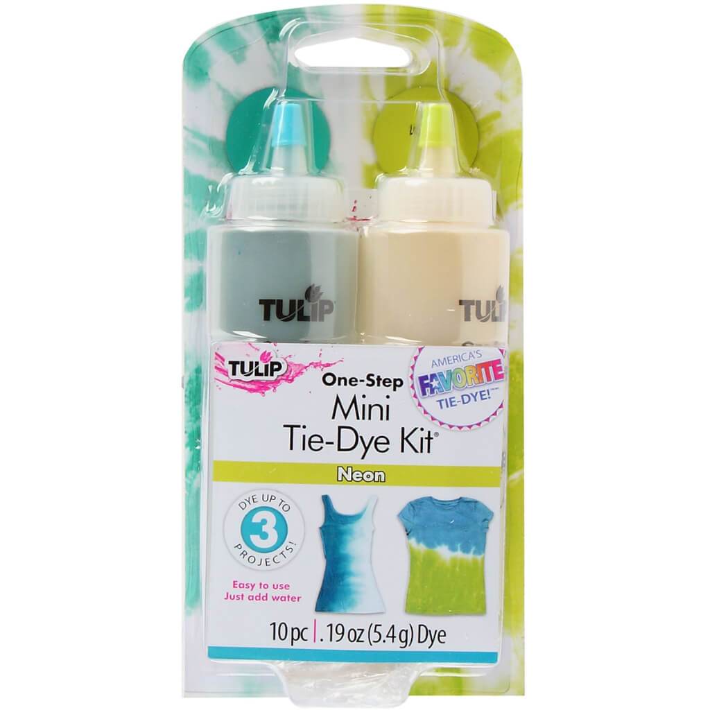 Tulip One Step Mini Tie Dye Kit Neon .19oz