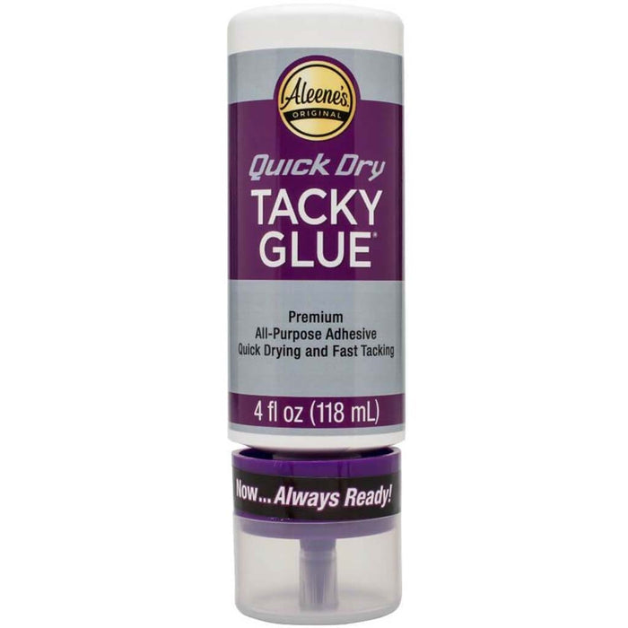 Aleene's Always Ready Quick Dry Tacky Glue 4oz