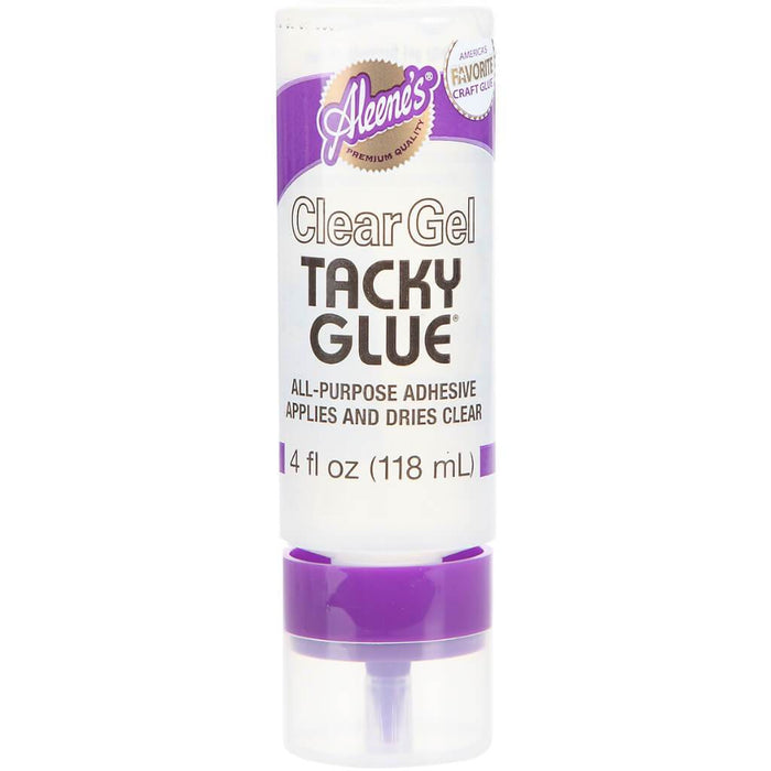 Aleene's Always Ready Clear Gel Tacky Glue 4oz