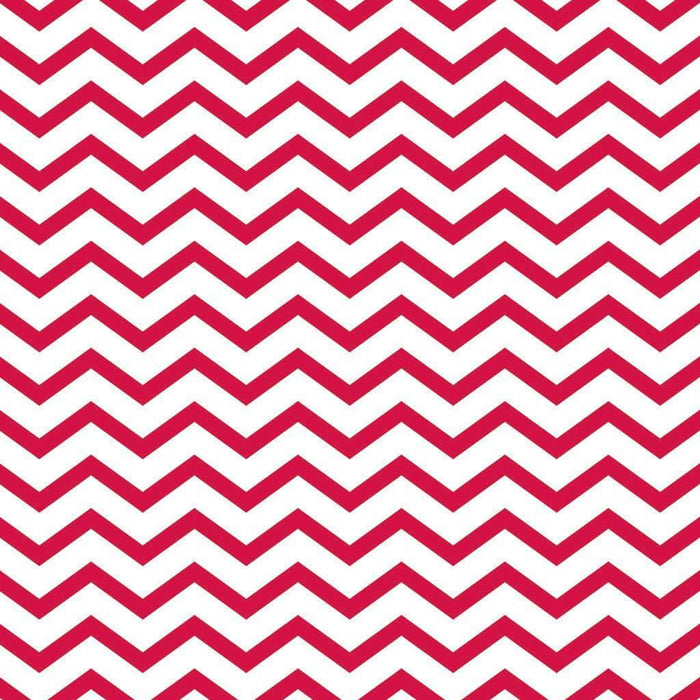 Cardstock 12in x 12in Chevron Red