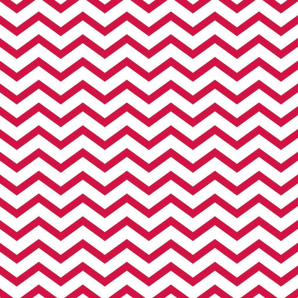 Cardstock 12in x 12in Chevron Red