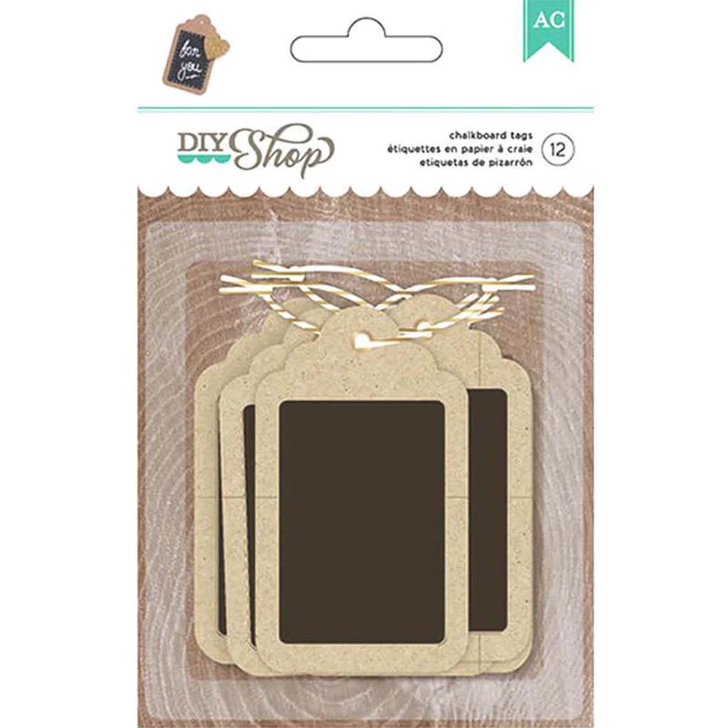 Kraft with Chalkboard Tags