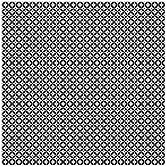 We R Memory Keepers Black Washi Adhesive Sheet 12x12 Inch