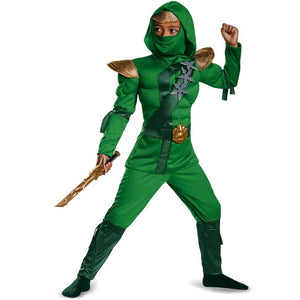 Green Master Ninja Classic Muscle Costume