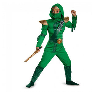 Green Master Ninja Classic Muscle Costume
