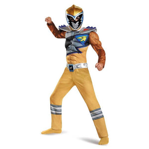 Gold Ranger Dino Charge Classic Muscle Costume