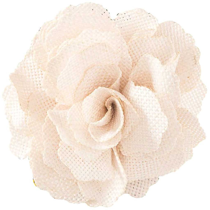 Burlap Flower