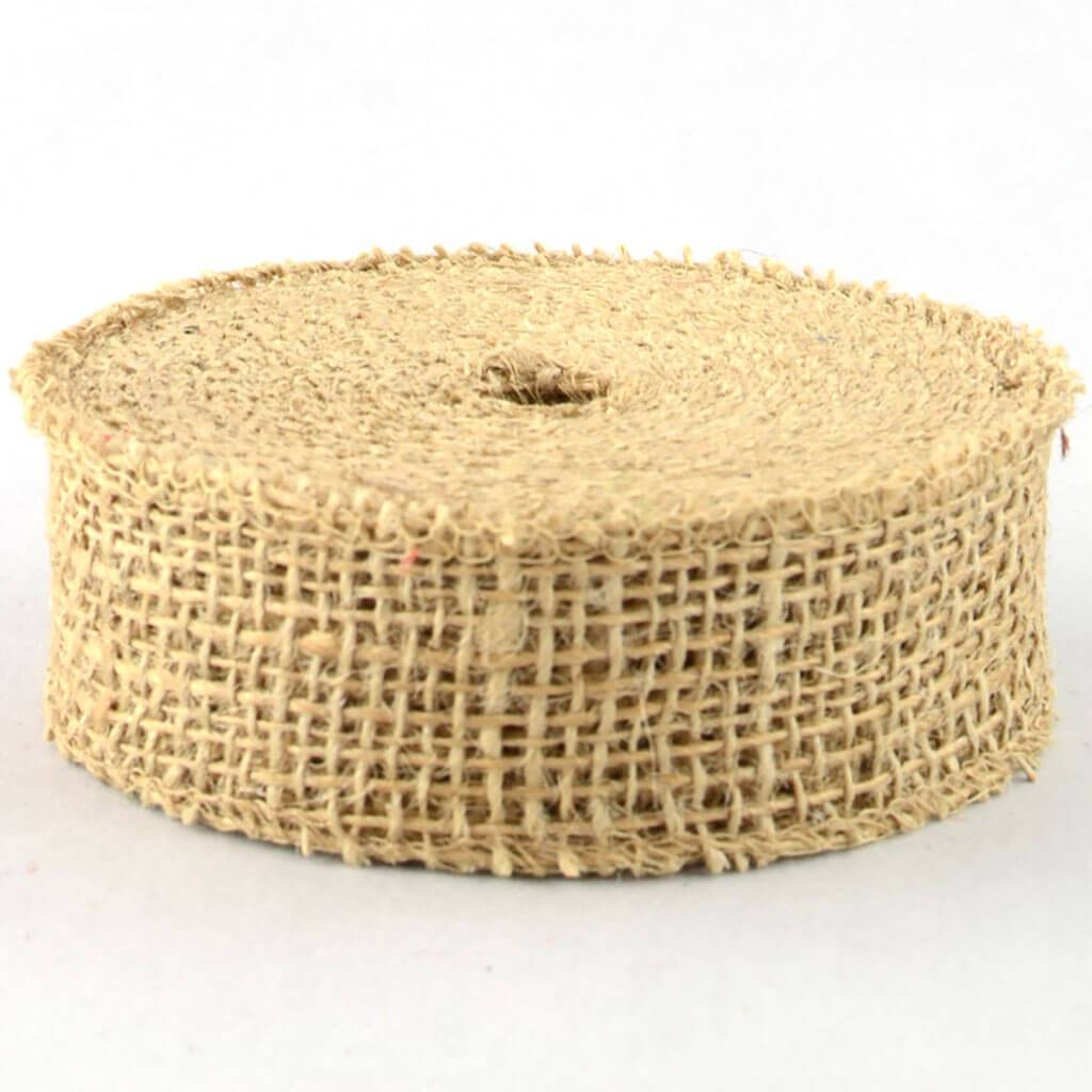 Burlap Ribbon 1.5in x 10yd Natural