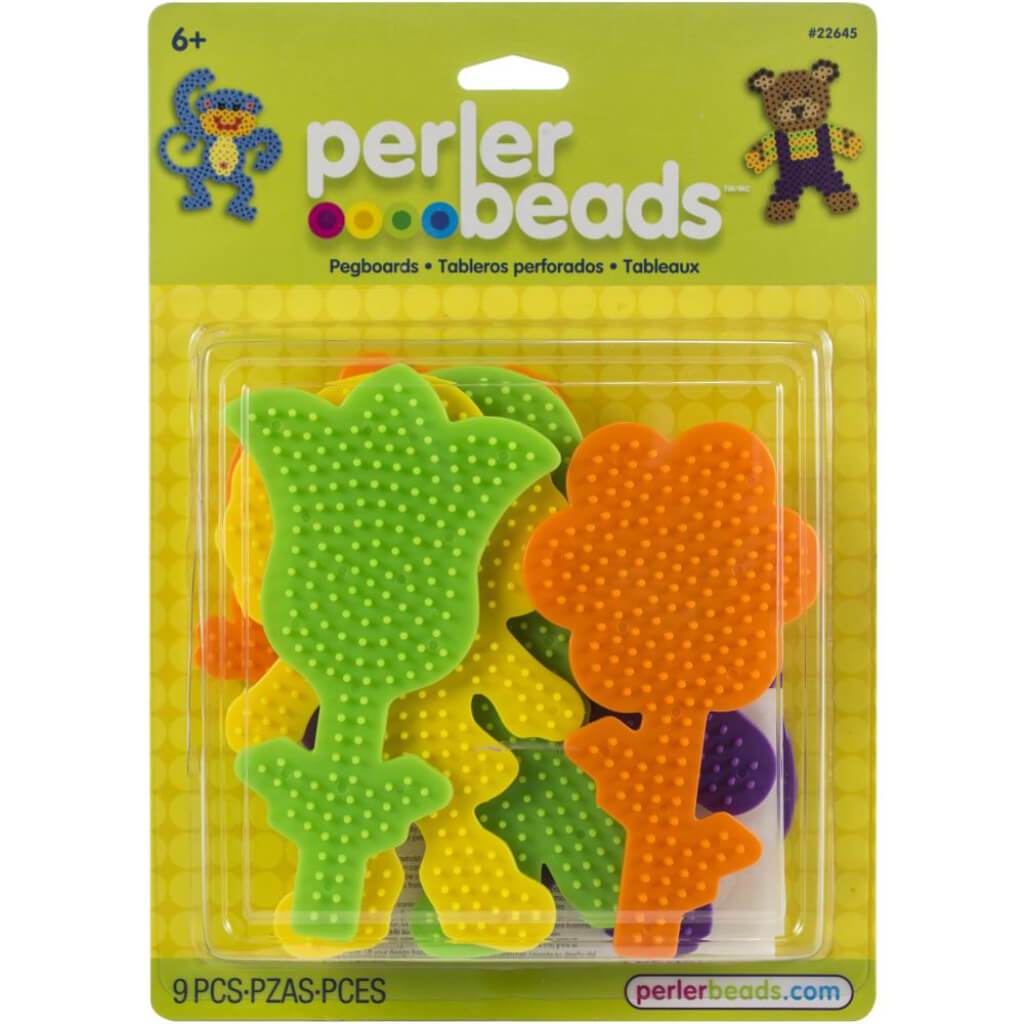Perler Fun Fusion Pegboards 7pc