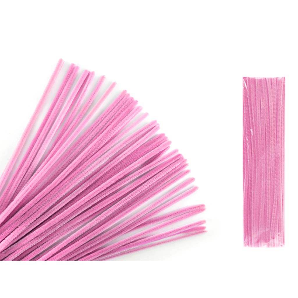 CHENILLE STEMS 12&quot; PINK 