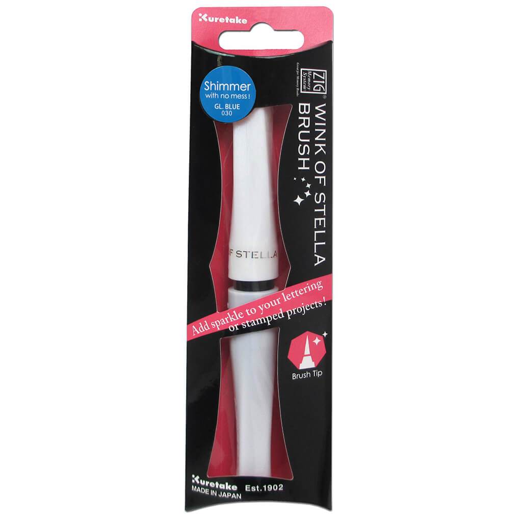 Zig Memory System Wink Of Stella Brush Glitter Blue